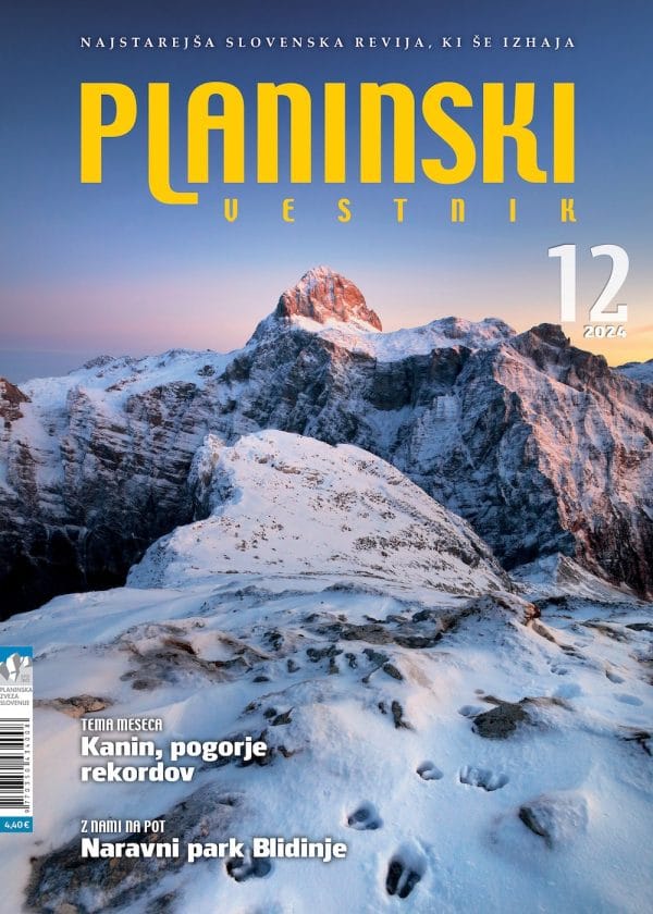Triglav v zimski preobleki. foto Dan Briški